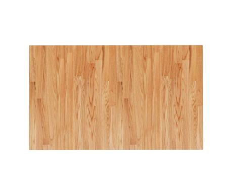 Kupaonski pult, svijetlosmeđi, 100x60x2,5 cm, masivno tretirano drvo