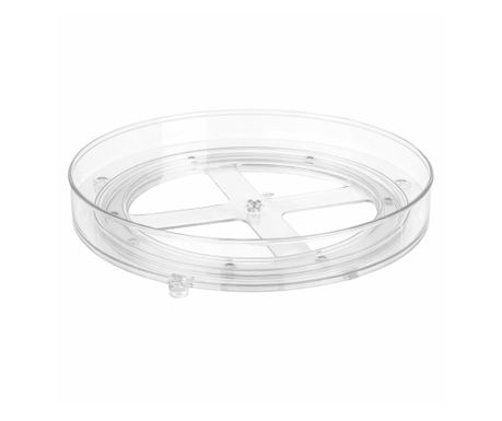 Въртящ се прозрачен диск Ø 23.5x3.5 см