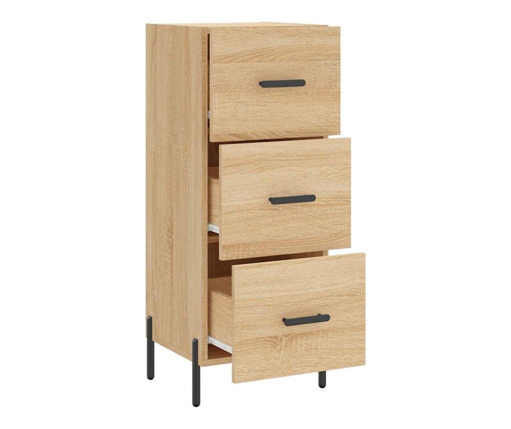 Ormarić, boja hrasta Sonoma, 34,5x34x90 cm, konstruirano drvo - 5