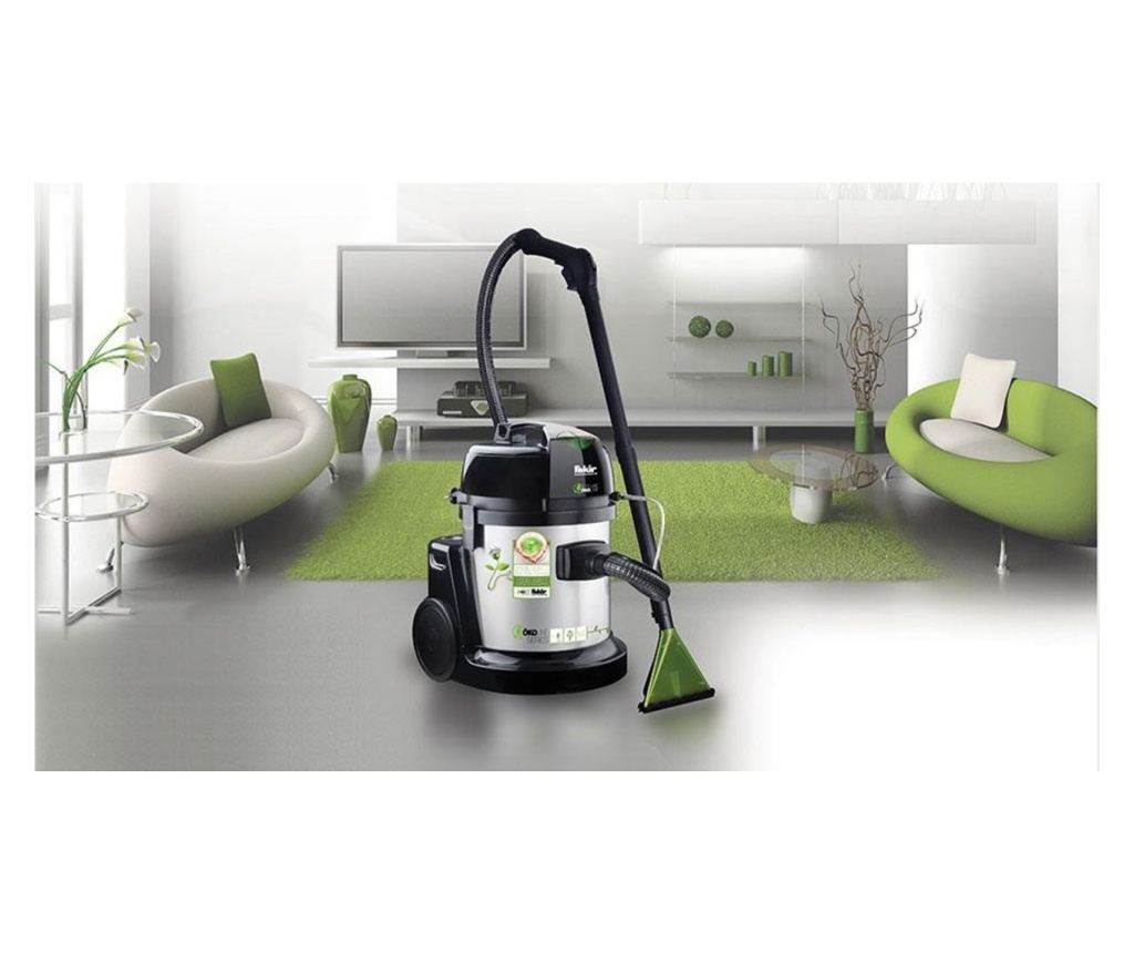 Profesionalni mokro-suhi usisavač 9800 S Öko Power - FAKIR Germany, 1600W, 22L, 5 Bar, nehrđajući čelik - 9