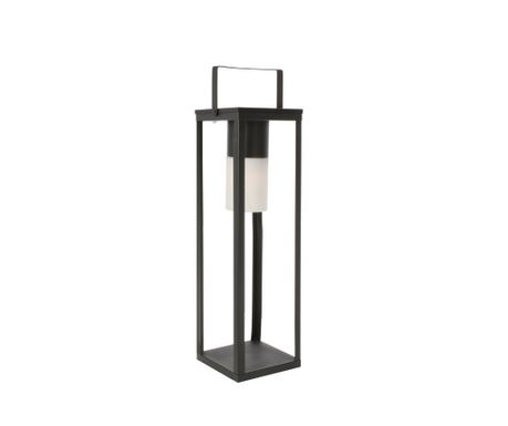 Solarna Lampa od Čelika Crna 20x20x75h