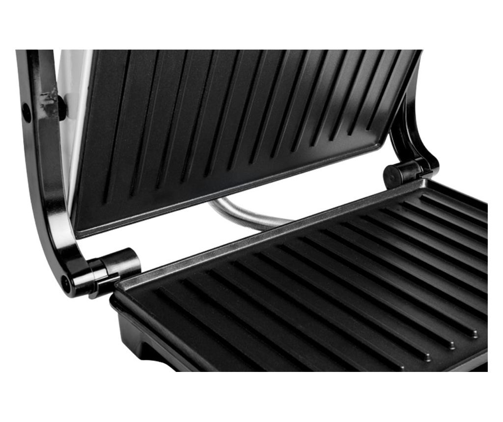 Sandwich maker & grill ECG S 1070 Panini, 700W, placi nonaderente - 4