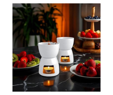 Fondue set 961, bela