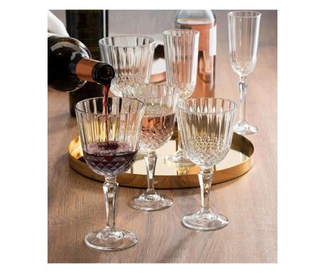 Set vinskih čaša (6 komada) 344, prozirna