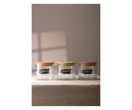 Set kozarcev (3 kosi) 145, prozoren