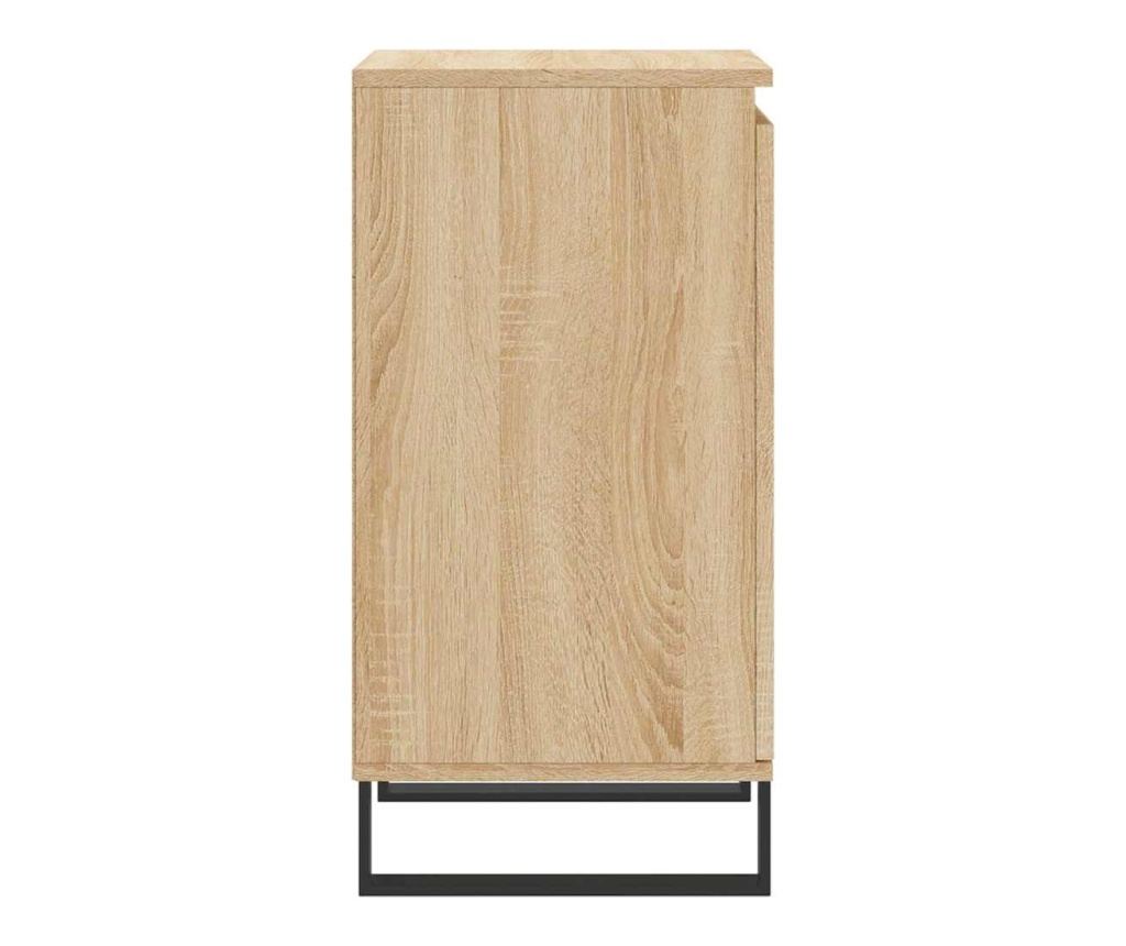 Komoda, sonoma hrast, 40x35x70 cm, obrađeno drvo - 7
