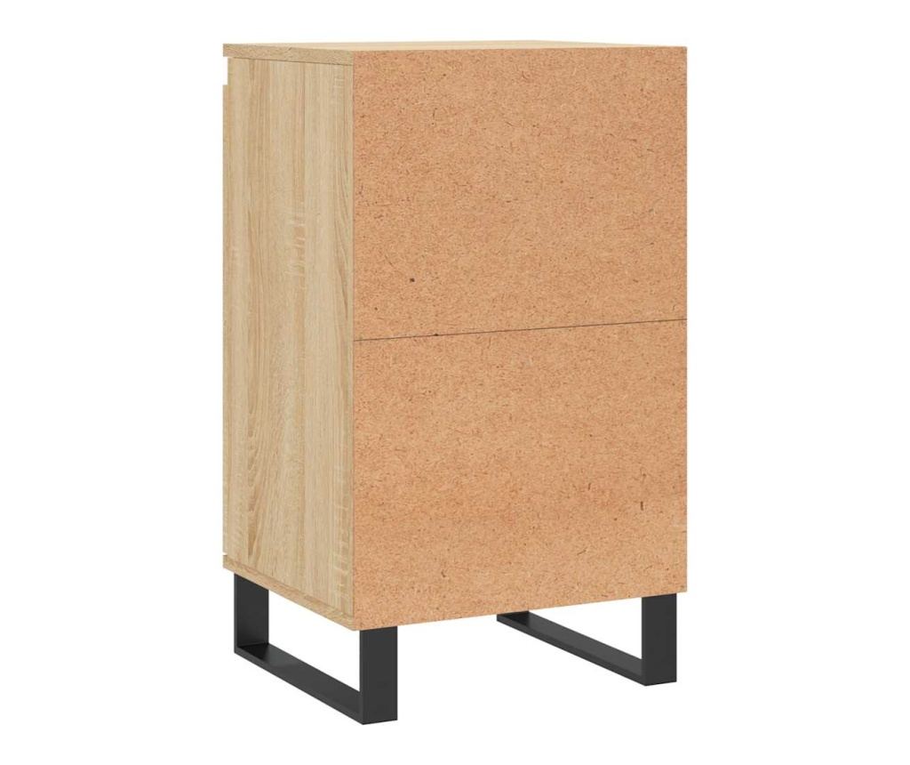 Komoda, sonoma hrast, 40x35x70 cm, obrađeno drvo - 8
