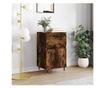 Ormarić za odlaganje, dimljeno hrastovo drvo, 40x35x70 cm, konstruirano drvo thumbnail 1