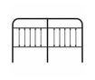 Okvir za krevet od metala, crni, 160 cm thumbnail 4
