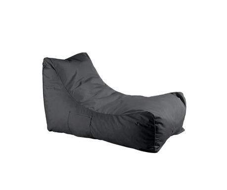 Пуф, LAZY Lounge, Антрацит, Текстил, 70х106х67см.