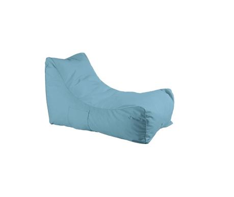 Пуф, LAZY Lounge, Син, Текстил, 70х106х67см.