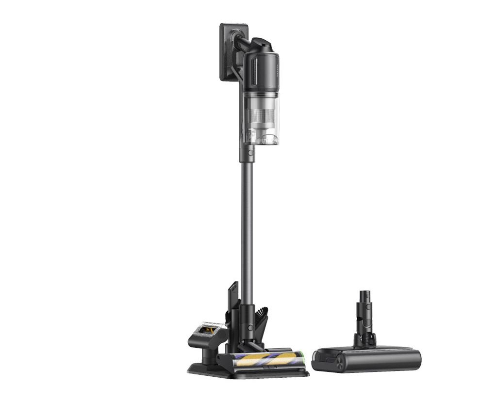 Вертикална прахосмукачка Dreame R20 Ultra VRV57F, 200AW, 5 степени, 0.6 л, 90 мин, HEPA, LCD дисплей, Безчетков мотор, Черен - 3