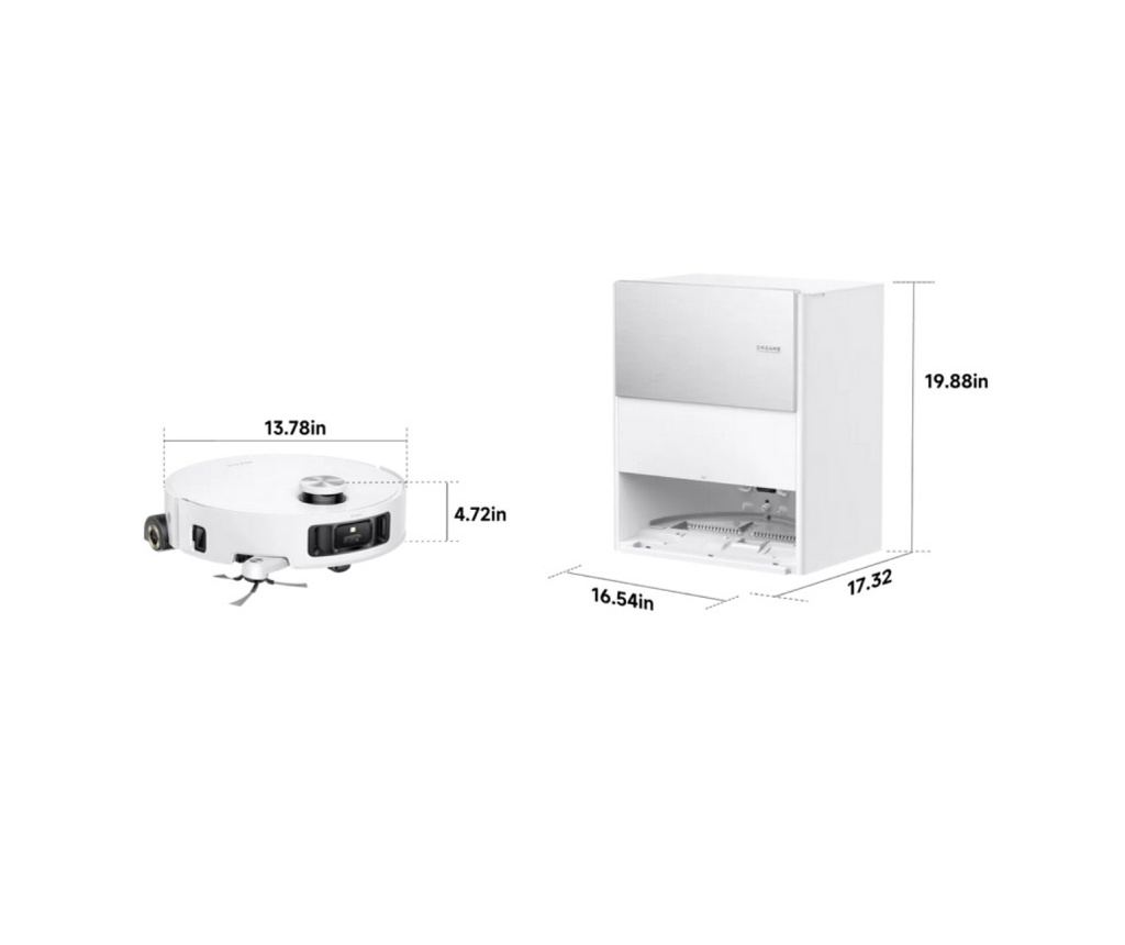 Прахосмукачка робот Dreame Aqua10 Roller RLH31CE-WH, 30000 Pa, 3.5/4 л, AI камери, LED осветление, Гласово управление, Измиване - 11