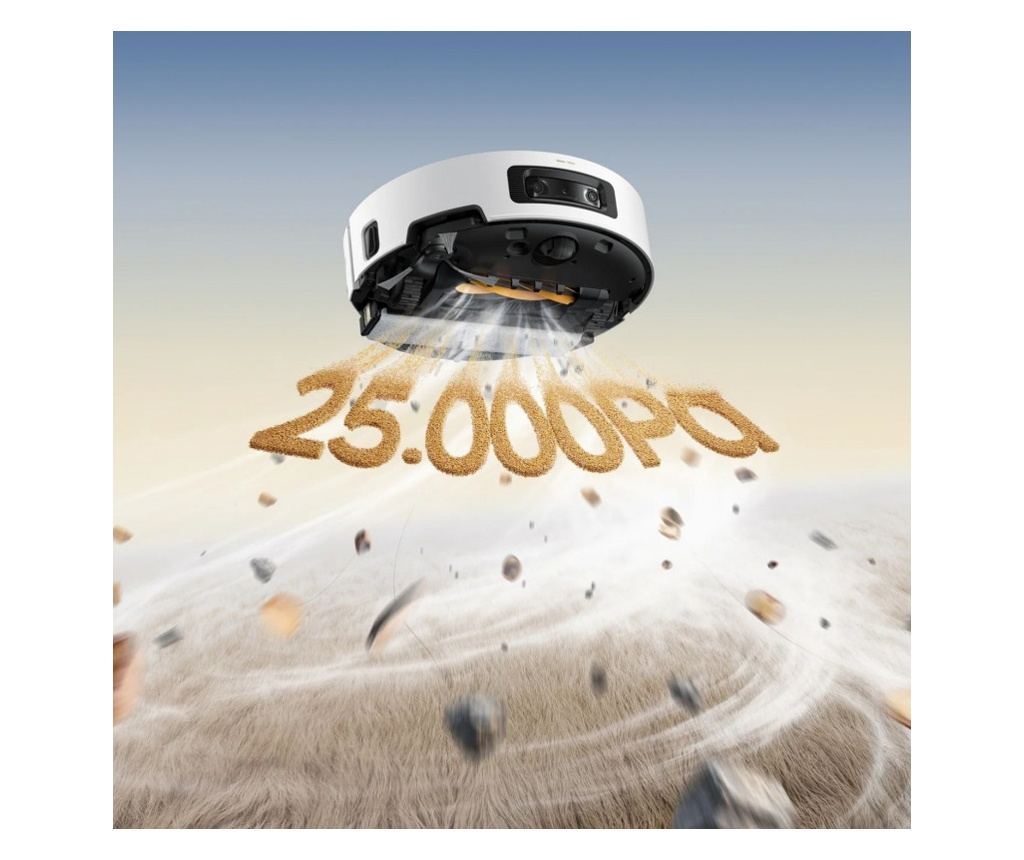 Прахосмукачка робот Dreame Aqua 10 Ultra Track Complete RLR81CE-1-WH, 25000 Pa, 200 мин, 3.5/4 л, VersaLift DToF+OmniSight, AI к - 5