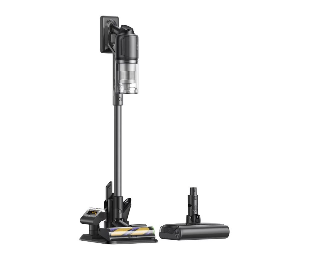 Вертикална прахосмукачка Dreame R20 Ultra AquaCycle VRV57F-AC, 200AW, 5 степени, 0.35/0.4/0.6 л, 90 мин, HEPA, LCD дисплей, Безч - 6