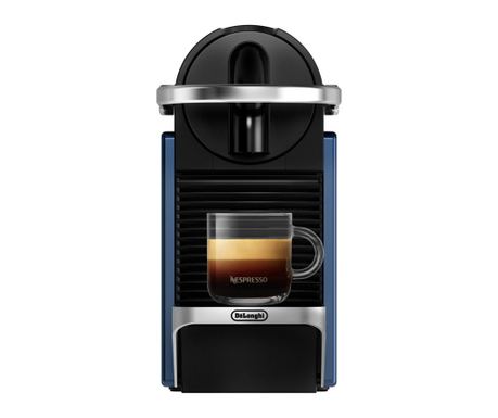 Mașină de espresso DeLonghi Pixie EN127.BL, 1260W, 19 bar, 0.7 L, Nespresso, Oprire automată, Albastru