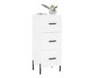 Ormarić, bijeli, 34,5x34x90 cm, kompozitno drvo thumbnail 3