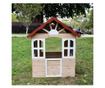 Детска дървена къщичка за игра на открито GINGER HOME – за двор и градина, 115×102×129 см thumbnail 3