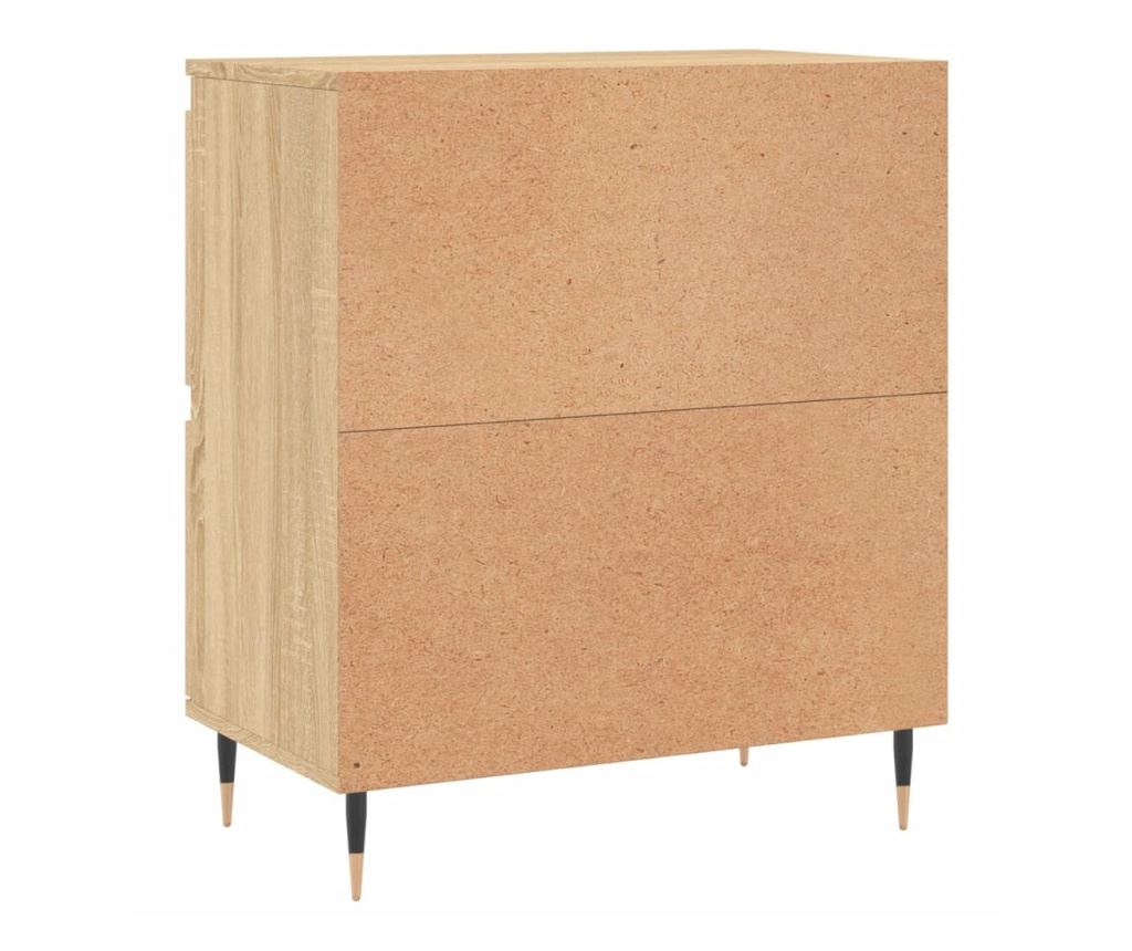 Ormarić za odlaganje, 2 komada, boja hrasta Sonoma, konstruirano drvo - 8