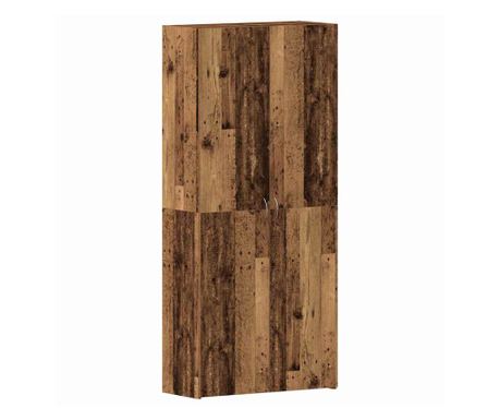 Ormar za cipele Smeđa 80 x 35.5 x 180 cm Konstruirano drvo