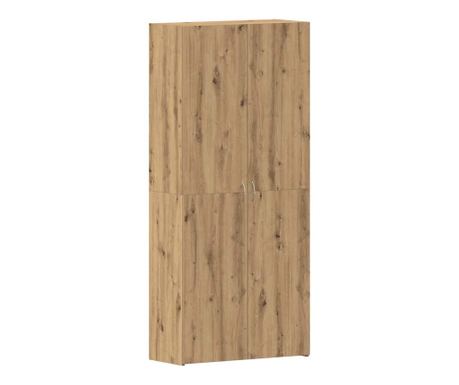 Ormar za cipele Smeđa 80 x 35.5 x 180 cm Konstruirano drvo