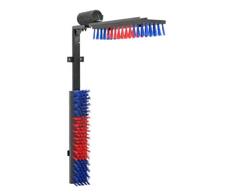 vidaXL Periile pentru vite Roșu și albastru 84 x 10 x 91 cm PVC