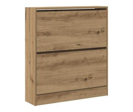 Ormar za cipele s policom Dimljeni hrast 80 x 21 x 87,5 cm