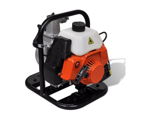 vidaXL Pompă de apă alimentată cu benzină, în 2 timpi, 1,2 kW, 0,95 L