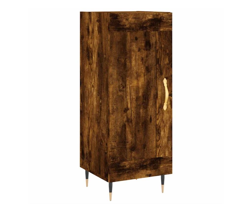 Ormarić, dimljeni hrast, 34,5x34x90 cm, kompozitno drvo - 2