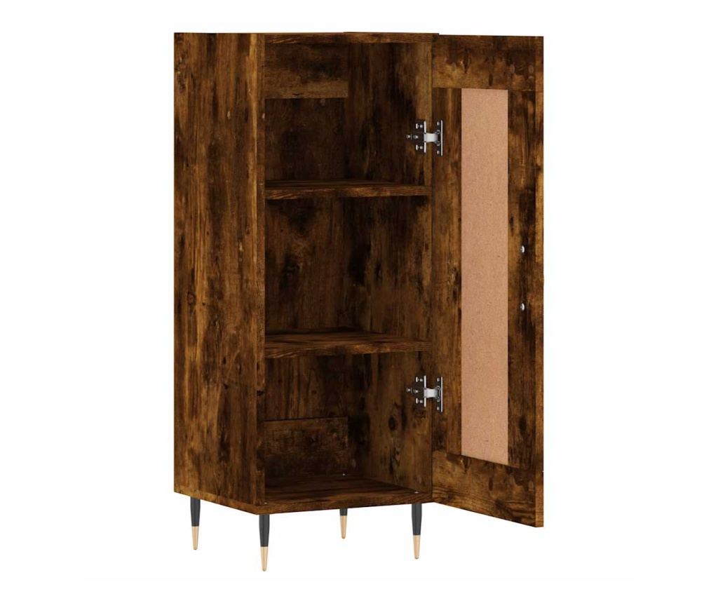 Ormarić, dimljeni hrast, 34,5x34x90 cm, kompozitno drvo - 6