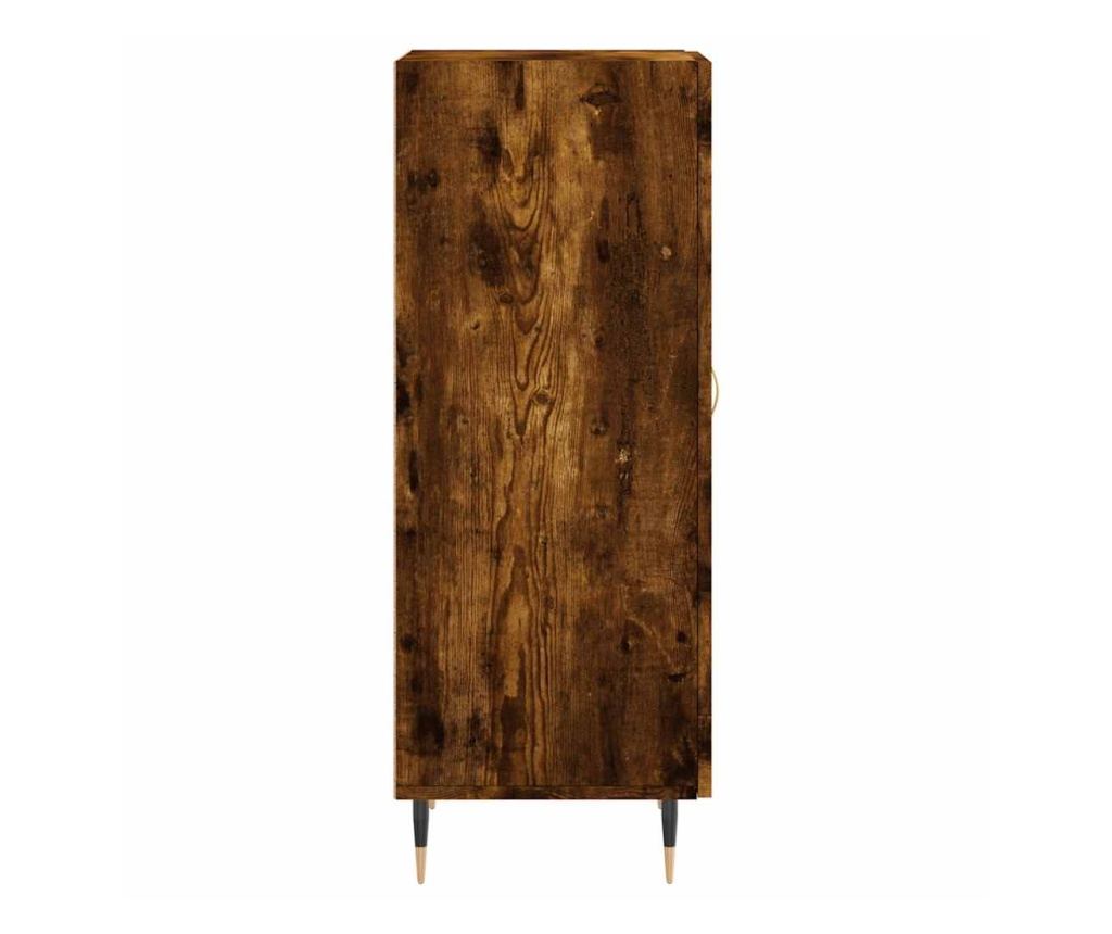 Ormarić, dimljeni hrast, 34,5x34x90 cm, kompozitno drvo - 7