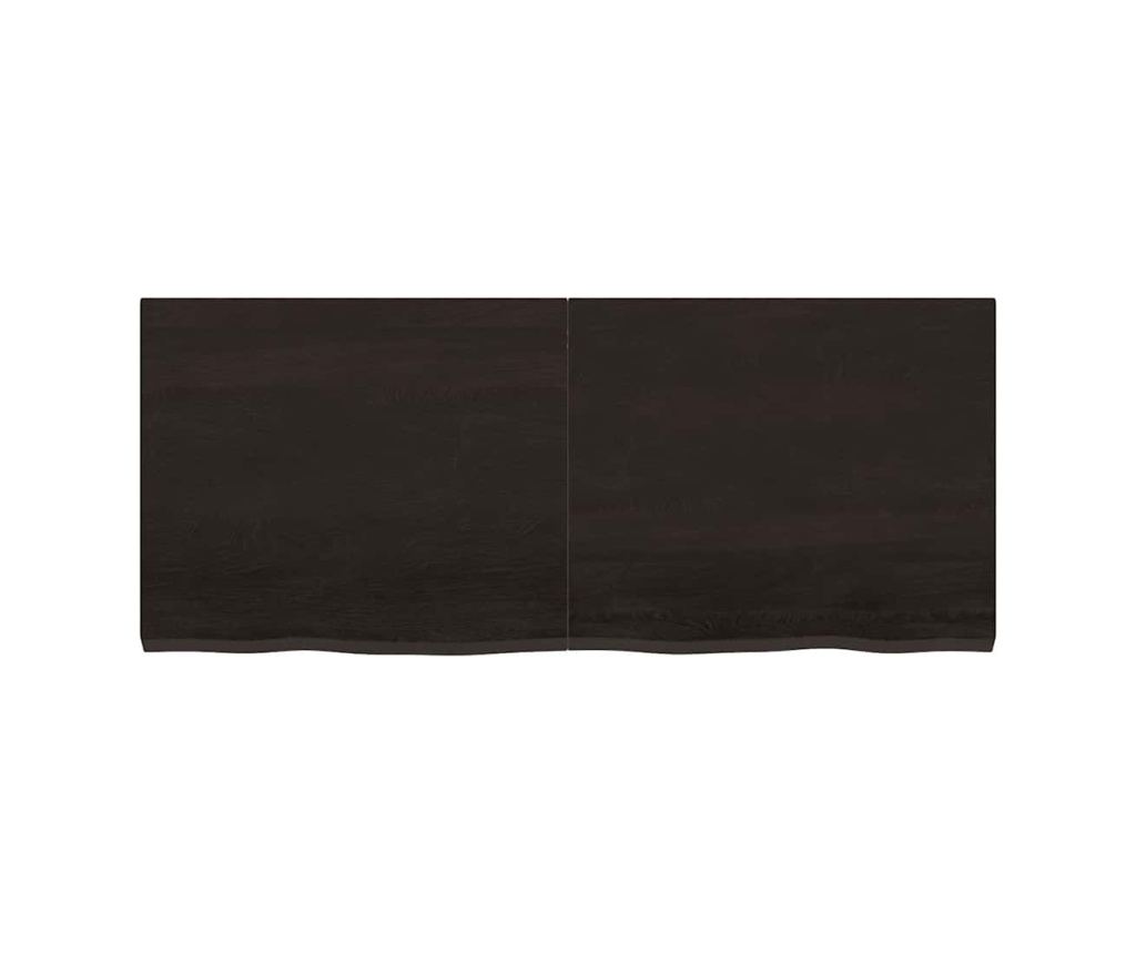 Sttszrke 120x50x4 cm-es fali polc tmr, kezelt tlgyfbl - 2