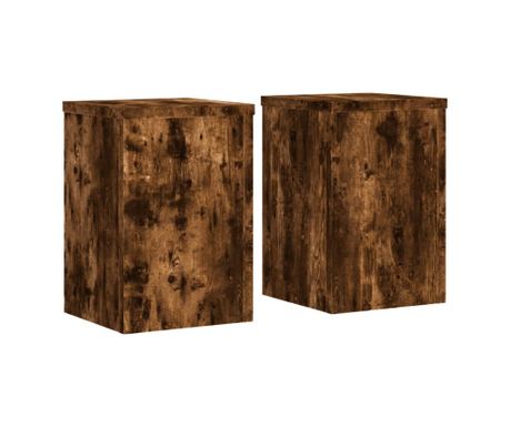 Stalci za biljke 2 kom 25x25x35 cm konstruirano drvo