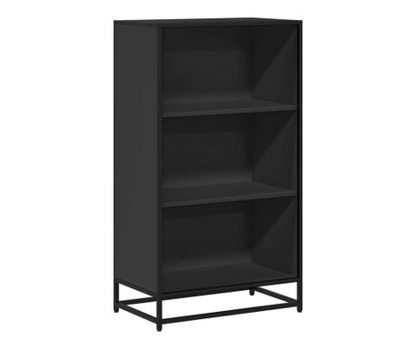 Ormar za knjige crni 60x35x107,5 cm izrađeno drvo
