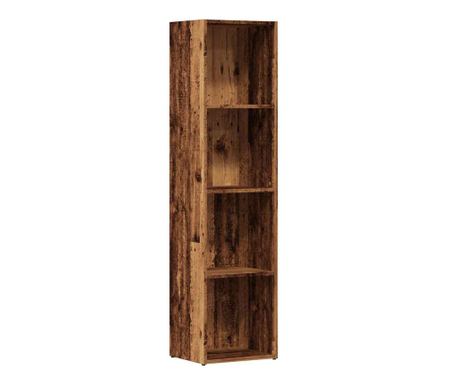 Ormar za knjige staro drvo 36x30x143 cm konstruirano drvo