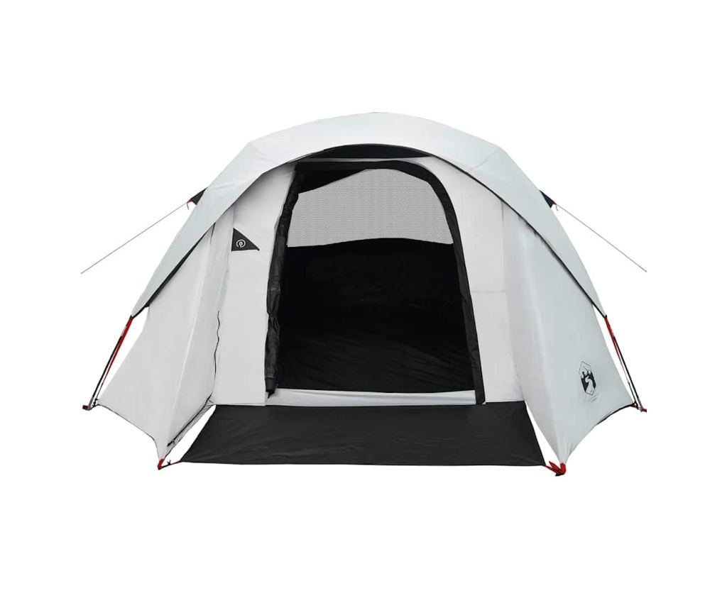 Семейна палатка Cabin 6-Person White Blackout Fabric Waterproof - 5