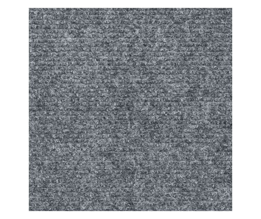 Изтривалки за стълби, самозалепващи се, 30 бр., 76x20 см, светлосиви, правоъгълни - 7
