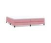 Box Spring легло без матрак розово 200x210 cm кадифе thumbnail 1