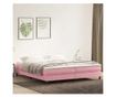Box Spring легло без матрак розово 200x210 cm кадифе thumbnail 2