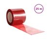 Завеса за врата червена 200x1,6 мм 25 м PVC thumbnail 1