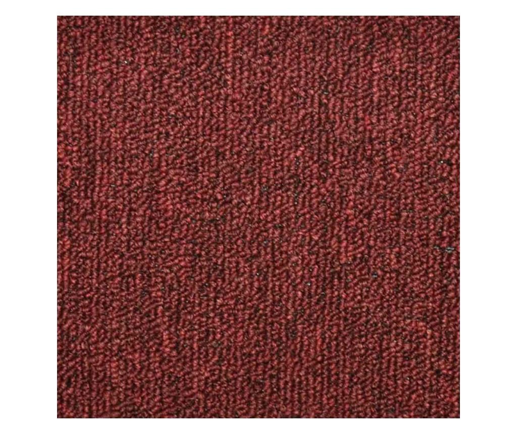 Изтривалки за стълби, 30 бр., 56x17x3 см, бордо, полукръгли - 7