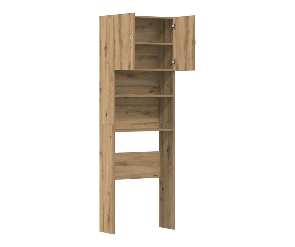 Шкаф за перална машина Artisan Oak 64x24x190 cm - 6