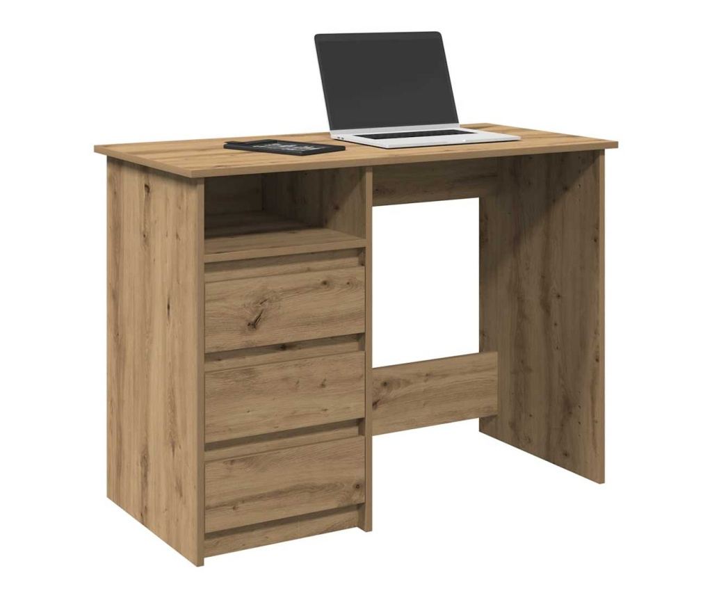 Бюрото Artisan Oak 102x50x75 cm Инженерна дървесина - 2