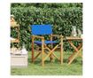 Сгъваем директорски стол Blue Solid Wood Teak thumbnail 2