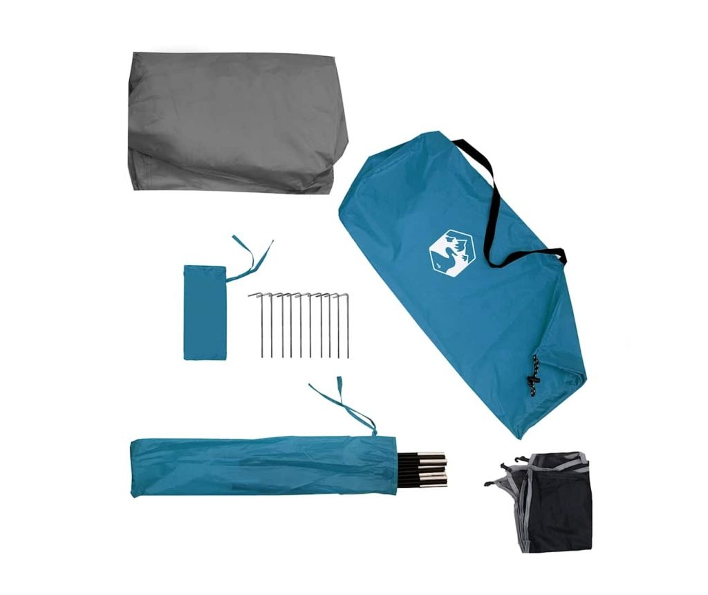 Camping Windbreak Blue 510x153 cm Водоустойчив - 10