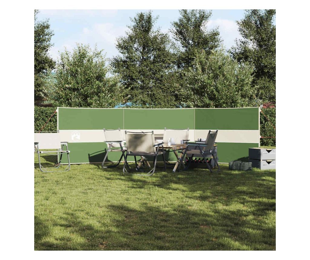 Camping Windbreak Green 490x123 cm Водоустойчив - 3