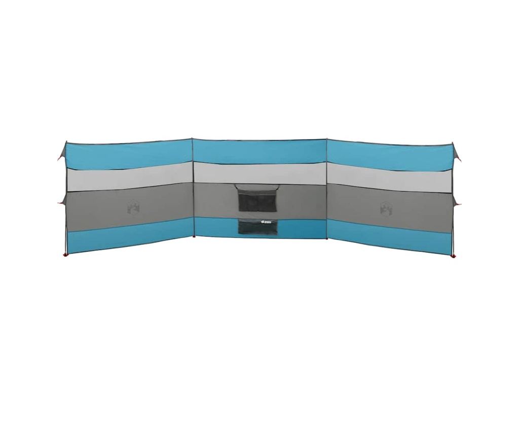 Camping Windbreak Blue 508x130 cm Водоустойчив - 6