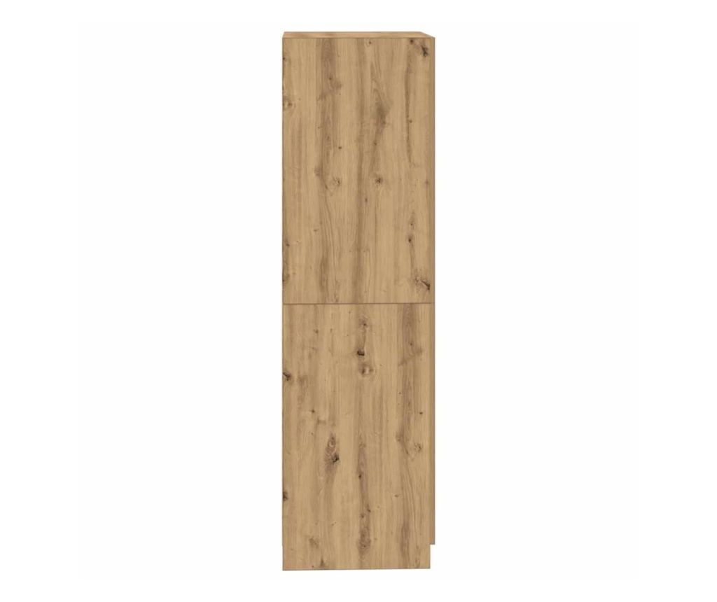 Гардероб Artisan Дъб 90x52x200 cm Инженерна дървесина - 5