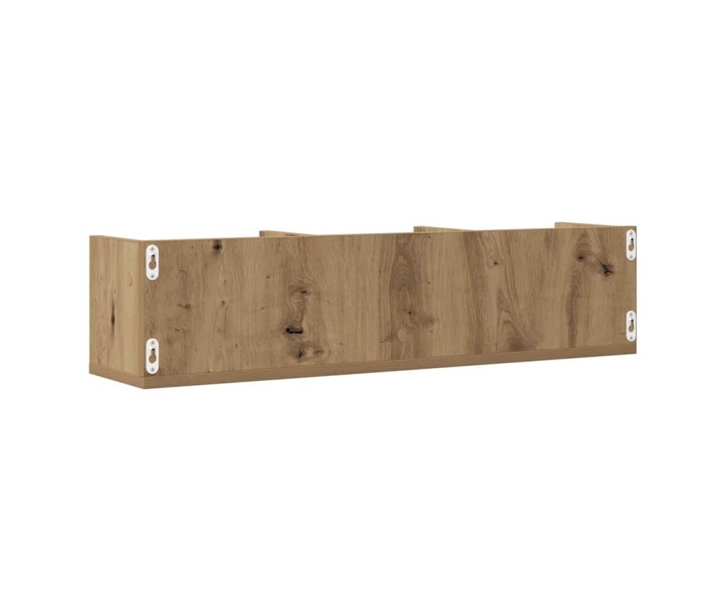 Стенен рафт за компактдискове Artisan Oak 75x18x18 cm - 6