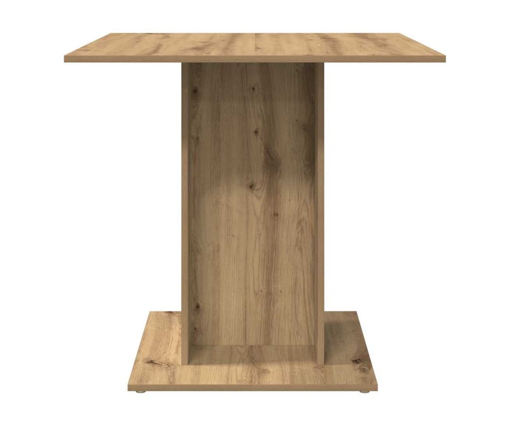 Трапезна маса Artisan Oak 80x80x75 cm Инженерна дървесина - 5